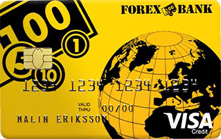 Forex kreditkort